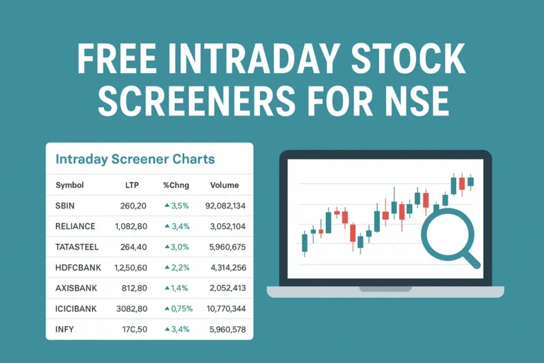 free NSE intraday screeners